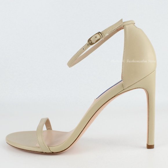 New Stuart Weitzman Nudistsong Ankle Strap Sandals - Office to Cocktail - Picture 3 of 16